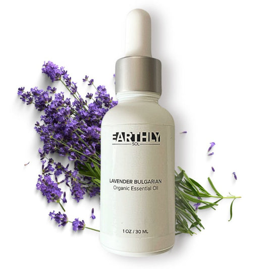 1 oz Premium Organic Lavender Essential Oil for Skin & Hair, 100% Undiluted, 30ml